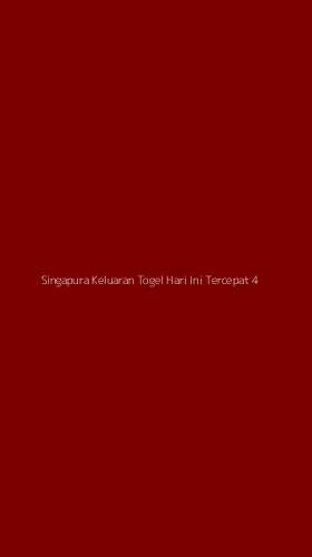 Tampilan Antarmuka Aplikasi Singapura Keluaran Togel Hari Ini Tercepat - 4