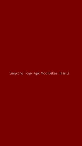 Tampilan Antarmuka Aplikasi Singkong Togel Apk Mod Bebas Iklan - 2