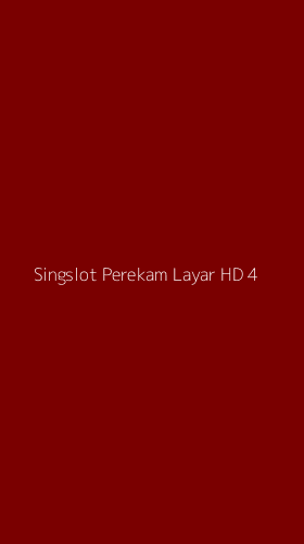 Tampilan Antarmuka Aplikasi Singslot Perekam Layar Hd - 4