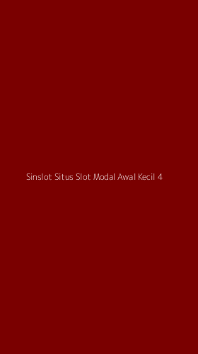 Tampilan Antarmuka Aplikasi Sinslot Situs Slot Modal Awal Kecil - 4