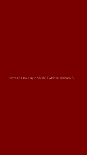 Tampilan Antarmuka Aplikasi Sinte4d Link Login Sbobet Mobile Terbaru - 3