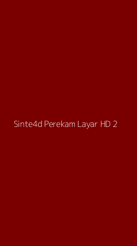 Tampilan Antarmuka Aplikasi Sinte4d Perekam Layar Hd - 2