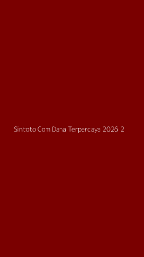 Tampilan Antarmuka Aplikasi Sintoto Com Dana Terpercaya 2026 - 2