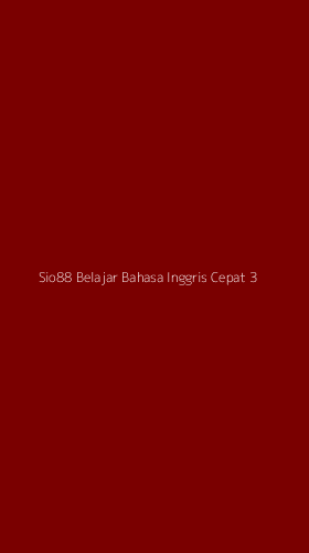 Tampilan Antarmuka Aplikasi Sio88 Belajar Bahasa Inggris Cepat - 3
