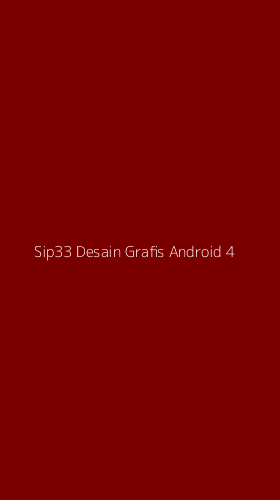 Tampilan Antarmuka Aplikasi Sip33 Desain Grafis Android - 4