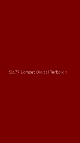Tampilan Antarmuka Aplikasi Sip77 Dompet Digital Terbaik - 1