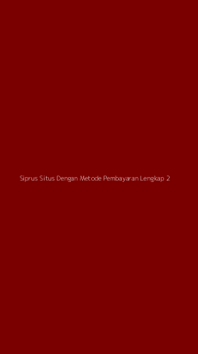 Tampilan Antarmuka Aplikasi Siprus Situs Dengan Metode Pembayaran Lengkap - 2