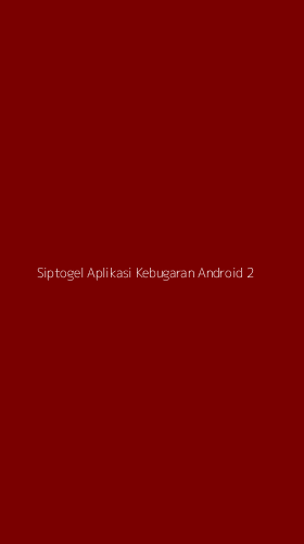Tampilan Antarmuka Aplikasi Siptogel Aplikasi Kebugaran Android - 2