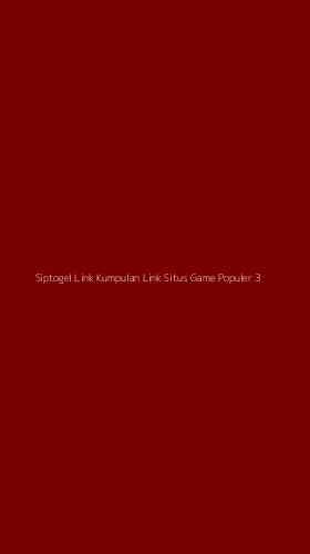 Tampilan Antarmuka Aplikasi Siptogel Link Kumpulan Link Situs Game Populer - 3