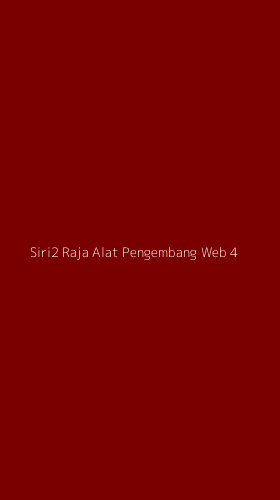 Tampilan Antarmuka Aplikasi Siri2 Raja Alat Pengembang Web - 4