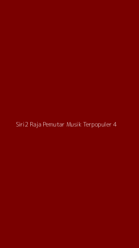Tampilan Antarmuka Aplikasi Siri2 Raja Pemutar Musik Terpopuler - 4
