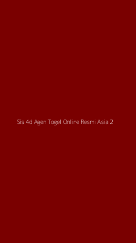 Tampilan Antarmuka Aplikasi Sis 4d Agen Togel Online Resmi Asia - 2