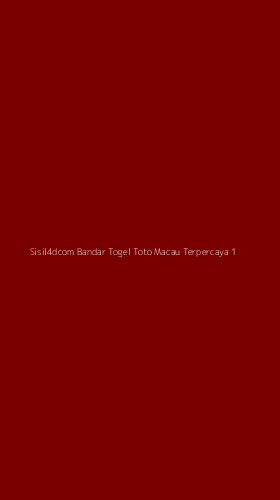 Tampilan Antarmuka Aplikasi Sisil4dcom Bandar Togel Toto Macau Terpercaya - 1