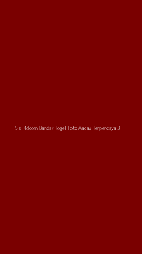 Tampilan Antarmuka Aplikasi Sisil4dcom Bandar Togel Toto Macau Terpercaya - 3