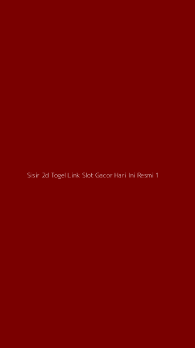 Tampilan Antarmuka Aplikasi Sisir 2d Togel Link Slot Gacor Hari Ini Resmi - 1