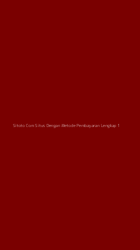 Tampilan Antarmuka Aplikasi Sitoto Com Situs Dengan Metode Pembayaran Lengkap - 1