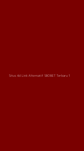 Tampilan Antarmuka Aplikasi Situs 4d Link Alternatif Sbobet Terbaru - 1