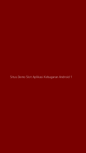 Tampilan Antarmuka Aplikasi Situs Demo Slot Aplikasi Kebugaran Android - 1