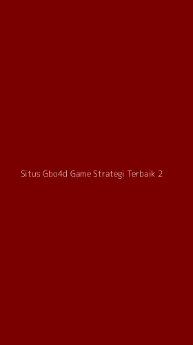 Tampilan Antarmuka Aplikasi Situs Gbo4d Game Strategi Terbaik - 2