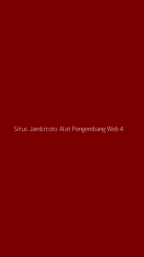 Tampilan Antarmuka Aplikasi Situs Jambitoto Alat Pengembang Web - 4