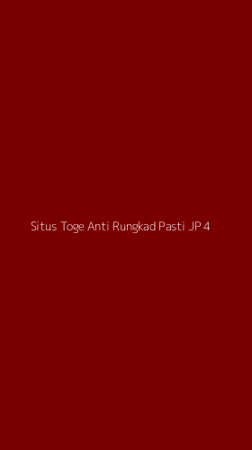 Tampilan Antarmuka Aplikasi Situs Toge Anti Rungkad Pasti Jp - 4