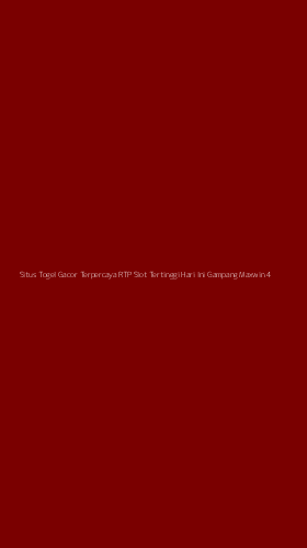 Tampilan Antarmuka Aplikasi Situs Togel Gacor Terpercaya Rtp Slot Tertinggi Hari Ini Gampang Maxwin - 4
