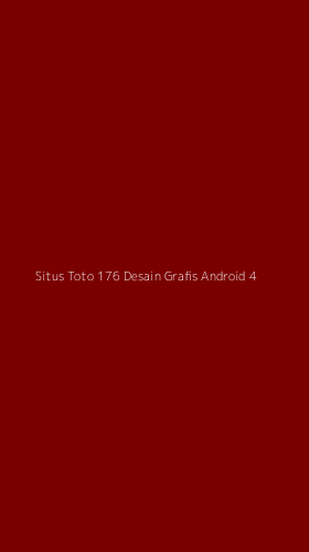 Tampilan Antarmuka Aplikasi Situs Toto 176 Desain Grafis Android - 4