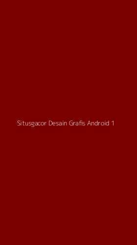 Tampilan Antarmuka Aplikasi Situsgacor Desain Grafis Android - 1