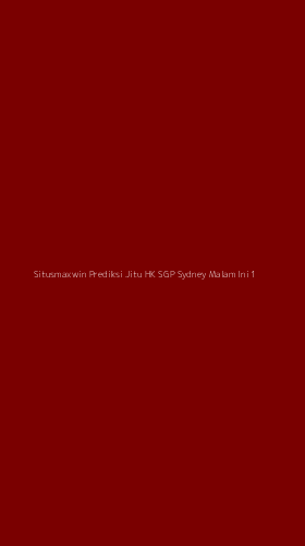 Tampilan Antarmuka Aplikasi Situsmaxwin Prediksi Jitu Hk Sgp Sydney Malam Ini - 1