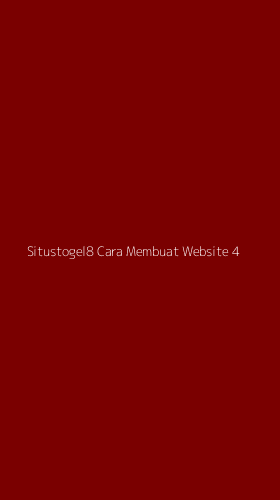 Tampilan Antarmuka Aplikasi Situstogel8 Cara Membuat Website - 4