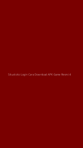 Tampilan Antarmuka Aplikasi Situstoto Login Cara Download Apk Game Resmi - 4