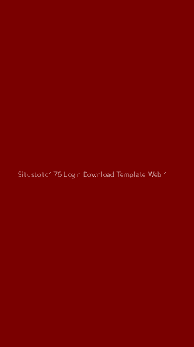 Tampilan Antarmuka Aplikasi Situstoto176 Login Download Template Web - 1