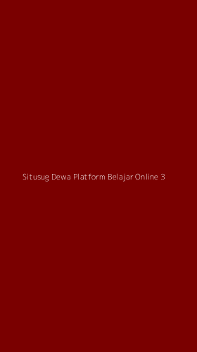 Tampilan Antarmuka Aplikasi Situsug Dewa Platform Belajar Online - 3