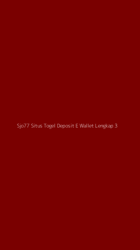 Tampilan Antarmuka Aplikasi Sjo77 Situs Togel Deposit E Wallet Lengkap - 3