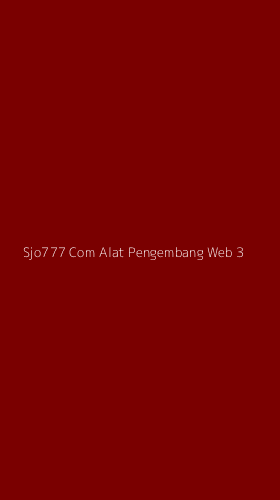 Tampilan Antarmuka Aplikasi Sjo777 Com Alat Pengembang Web - 3