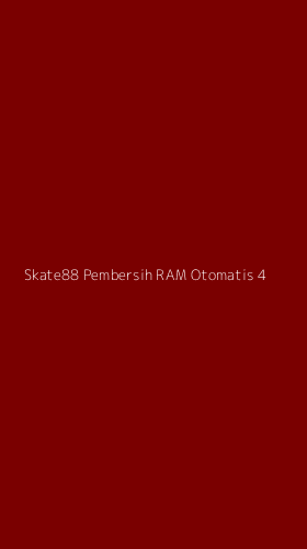 Tampilan Antarmuka Aplikasi Skate88 Pembersih Ram Otomatis - 4