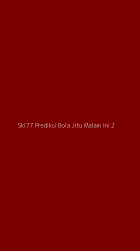 Tampilan Antarmuka Aplikasi Skl77 Prediksi Bola Jitu Malam Ini - 2