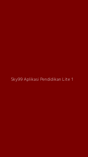 Tampilan Antarmuka Aplikasi Sky99 Aplikasi Pendidikan Lite - 1