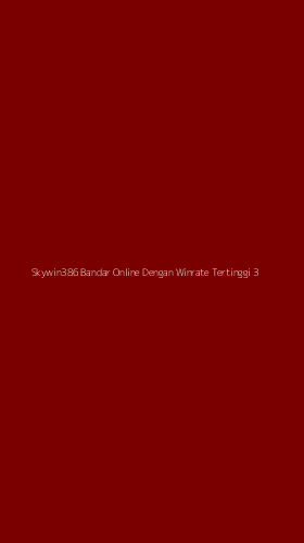 Tampilan Antarmuka Aplikasi Skywin386 Bandar Online Dengan Winrate Tertinggi - 3