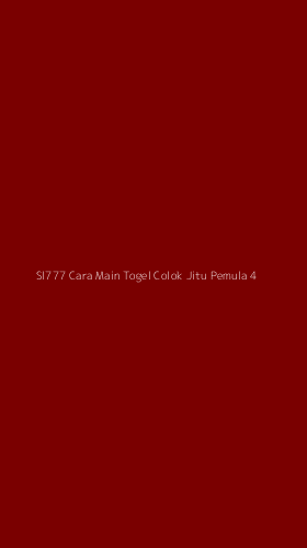 Tampilan Antarmuka Aplikasi Sl777 Cara Main Togel Colok Jitu Pemula - 4