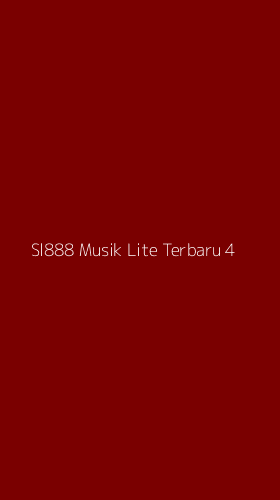 Tampilan Antarmuka Aplikasi Sl888 Musik Lite Terbaru - 4
