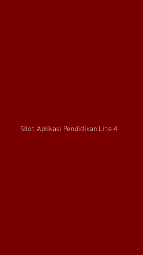 Tampilan Antarmuka Aplikasi Sllot Aplikasi Pendidikan Lite - 4