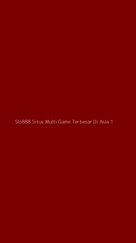 Tampilan Antarmuka Aplikasi Slo888 Situs Multi Game Terbesar Di Asia - 1