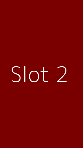 Tampilan Antarmuka Aplikasi Slot - 2