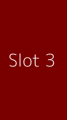 Tampilan Antarmuka Aplikasi Slot - 3