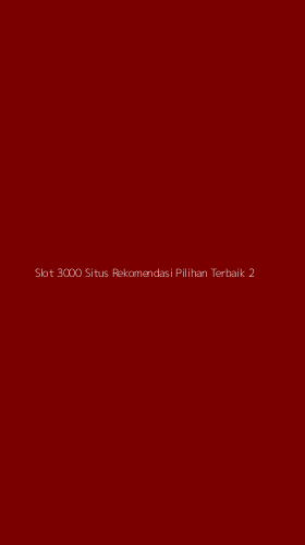 Tampilan Antarmuka Aplikasi Slot 3000 Situs Rekomendasi Pilihan Terbaik - 2
