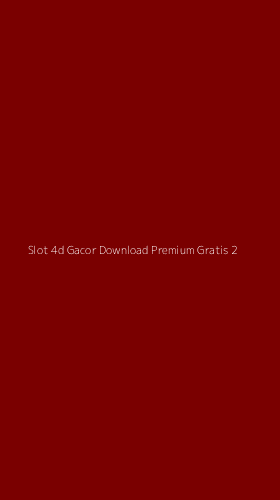 Tampilan Antarmuka Aplikasi Slot 4d Gacor Download Premium Gratis - 2