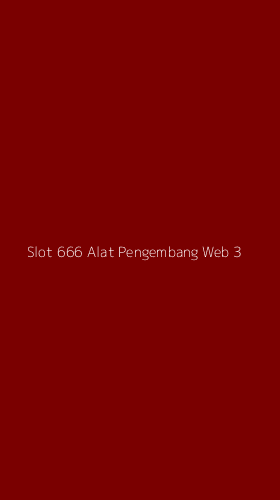 Tampilan Antarmuka Aplikasi Slot 666 Alat Pengembang Web - 3