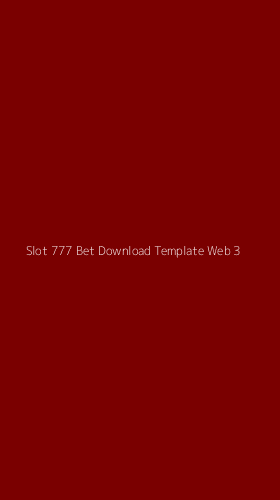 Tampilan Antarmuka Aplikasi Slot 777 Bet Download Template Web - 3