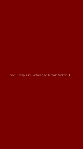Tampilan Antarmuka Aplikasi Slot 828 Aplikasi Portal Game Terbaik Android - 3